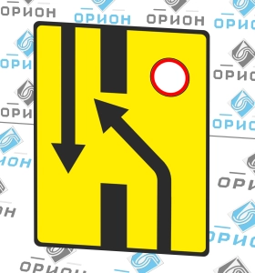 6.19.1 Предварительный указатель перестроения на другую проезжую часть