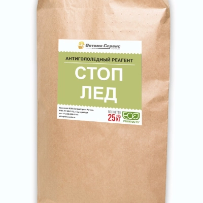 Противогололедный реагент – Пескосоль (25 кг)