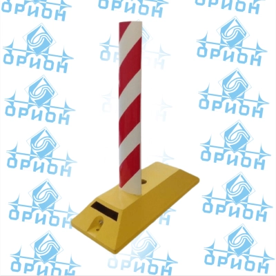 Делиниатор резиновый с упругим столбиком