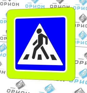 Дорожный знак 5.19.1 Пешеходный переход